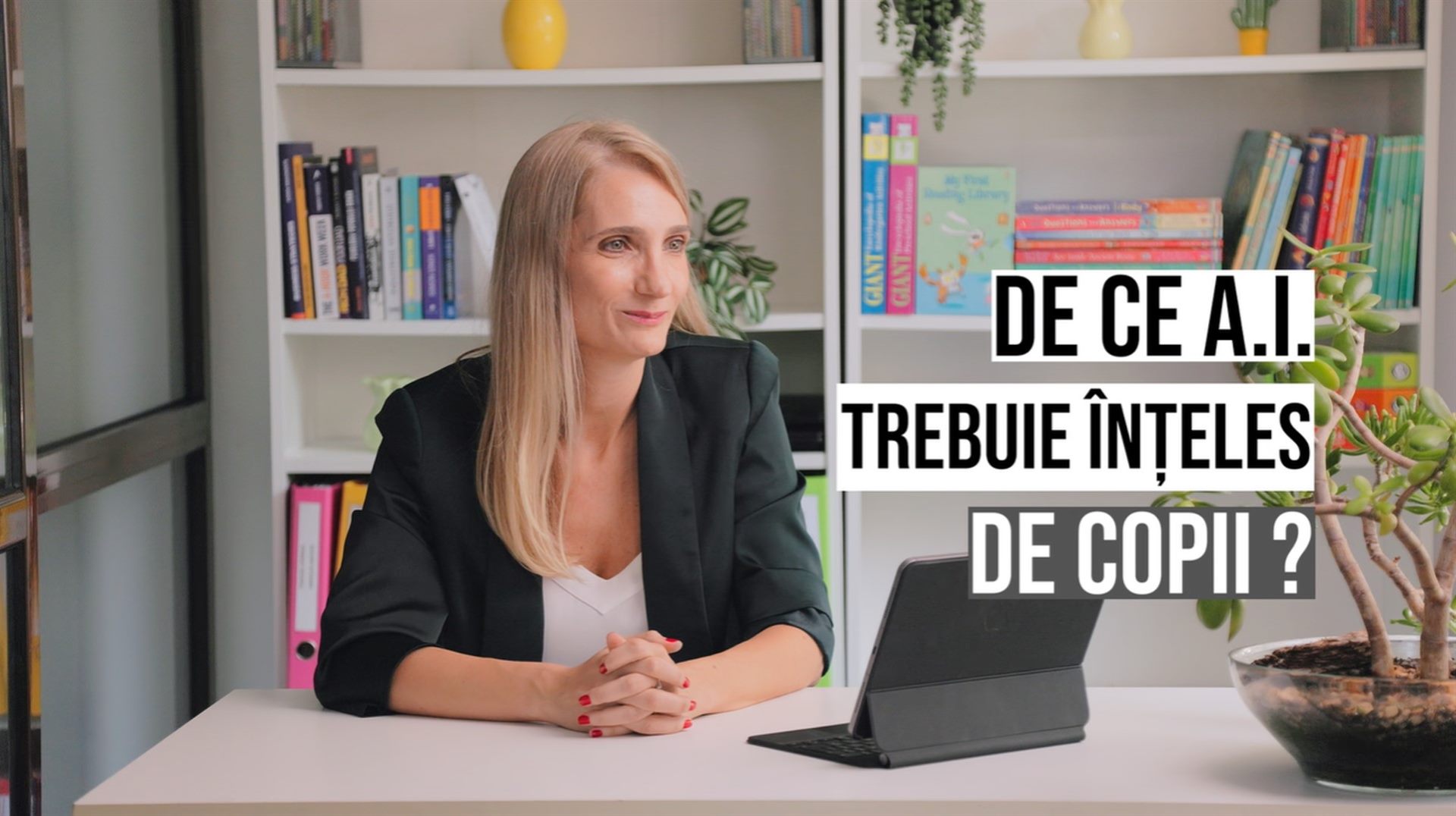 De ce A.I. trebuie înțeles de copii? - videoclip