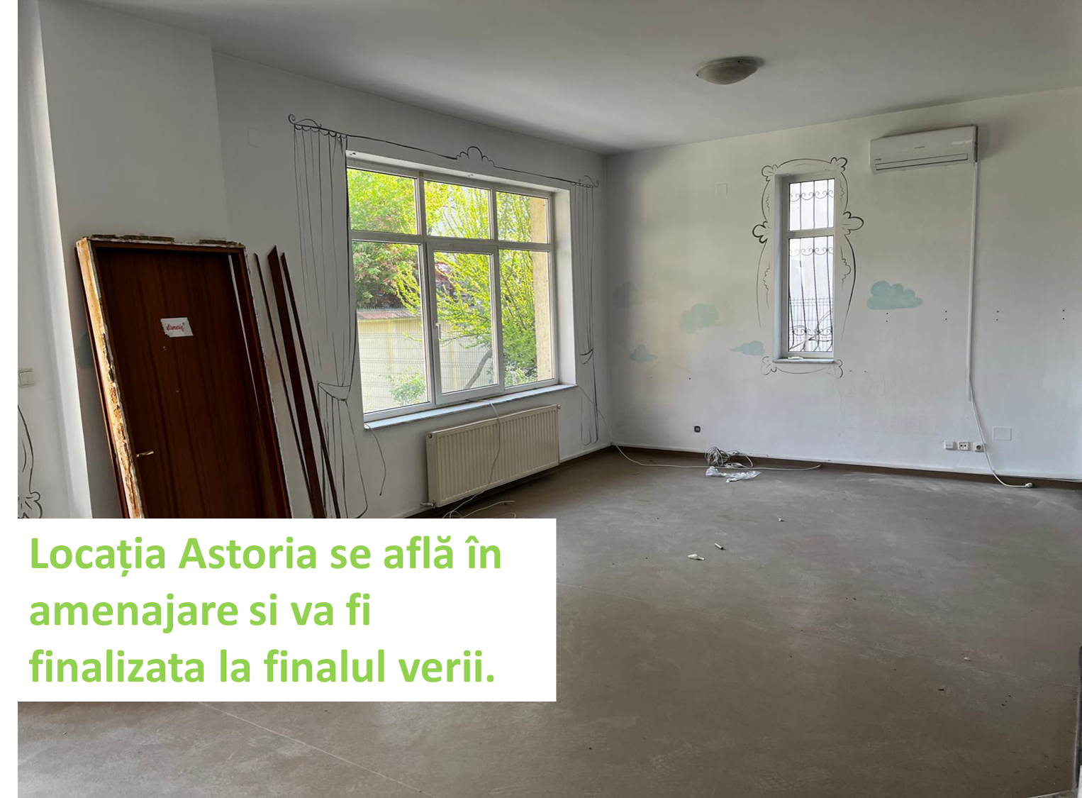 Stadiu renovare Astoria